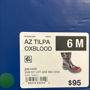 Arizona Jean Company Dark Burgundy Boots